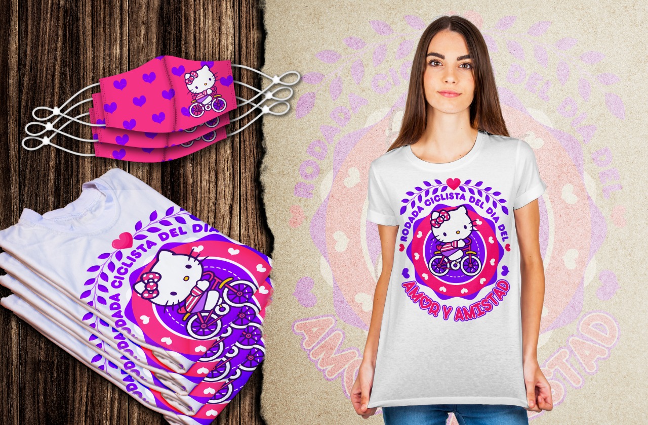 Photo Gallery RODADA CICLISTA DE HELLO KITTY SAN VALENTIN ( CUPO LIMITADO )